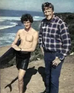 Rolf Aurness and James Arness
